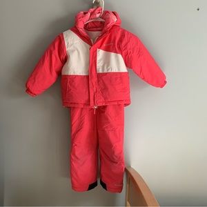 Kids Columbia reversible snow suits - Unisex 4T